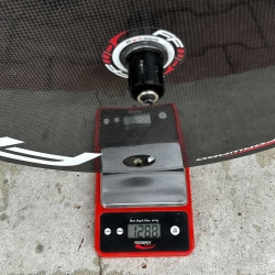 Koło tylne 28 pełne (dysk) FFWD red czasowe triathlonowe pod szczęki i szytkę