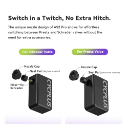 Elektryczna pompka rowerowa - CYCPLUS AS2Pro