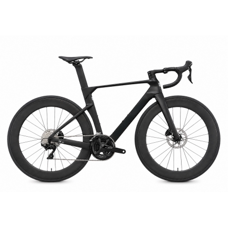 Road Bike carbon aero, carbon wheels, Shimano 105