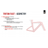 Rower Ridley Triton Fast S pink custom