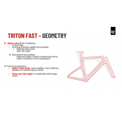 Rower Ridley Triton Fast Rival koła carbon 65mm