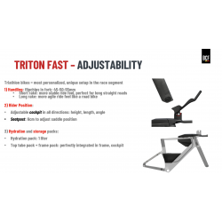 Rower Ridley Triton Fast Rival koła carbon 65mm