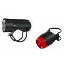Lampki rowerowe Knog Plug Twinpack, przód+tył